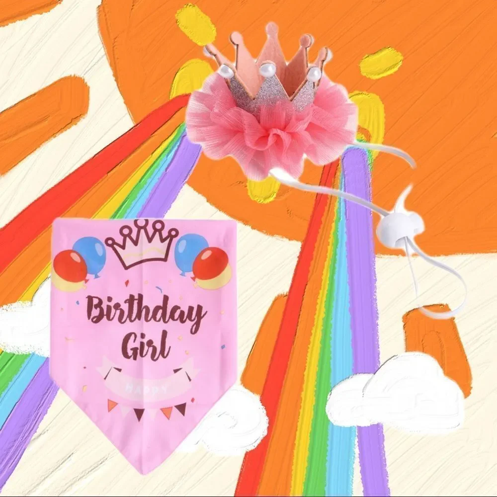 Happy Birthday Girl Pet Set